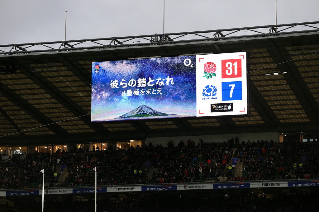 Twickenham - RWC 2019 O2 Teaser