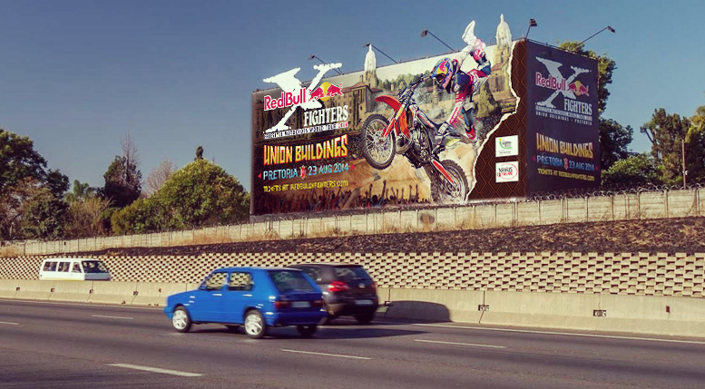 Red Bull X-Fighters South Africa — Out Of Home